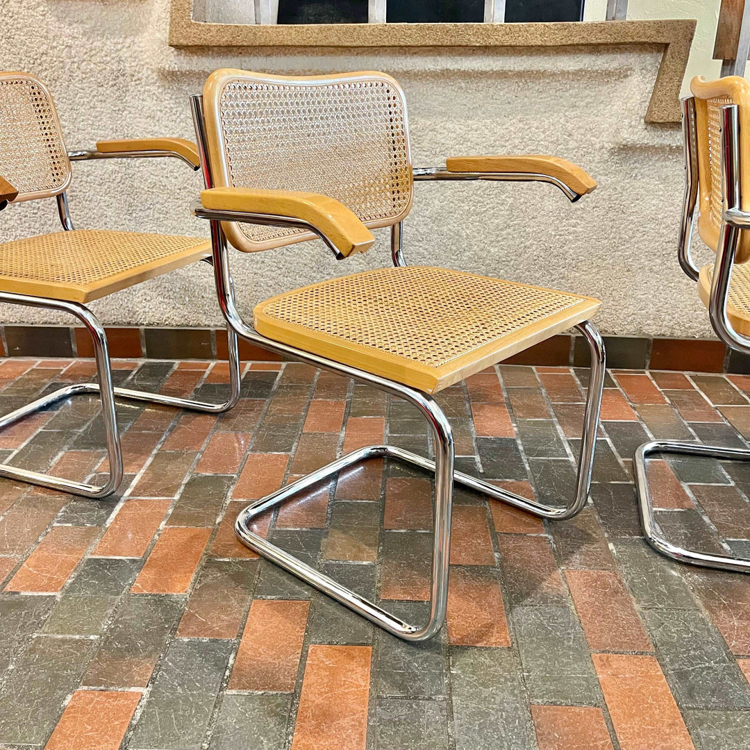 Marcel Breuer CESCA Armchairs. Made in Italy