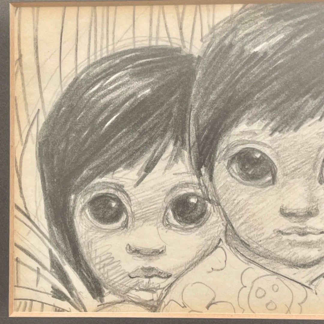 A Drawing by Margaret Keane