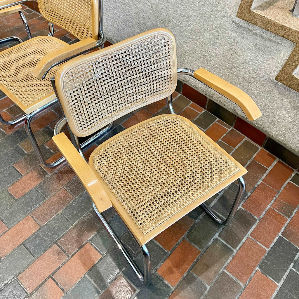 Marcel Breuer CESCA Armchairs. Made in Italy