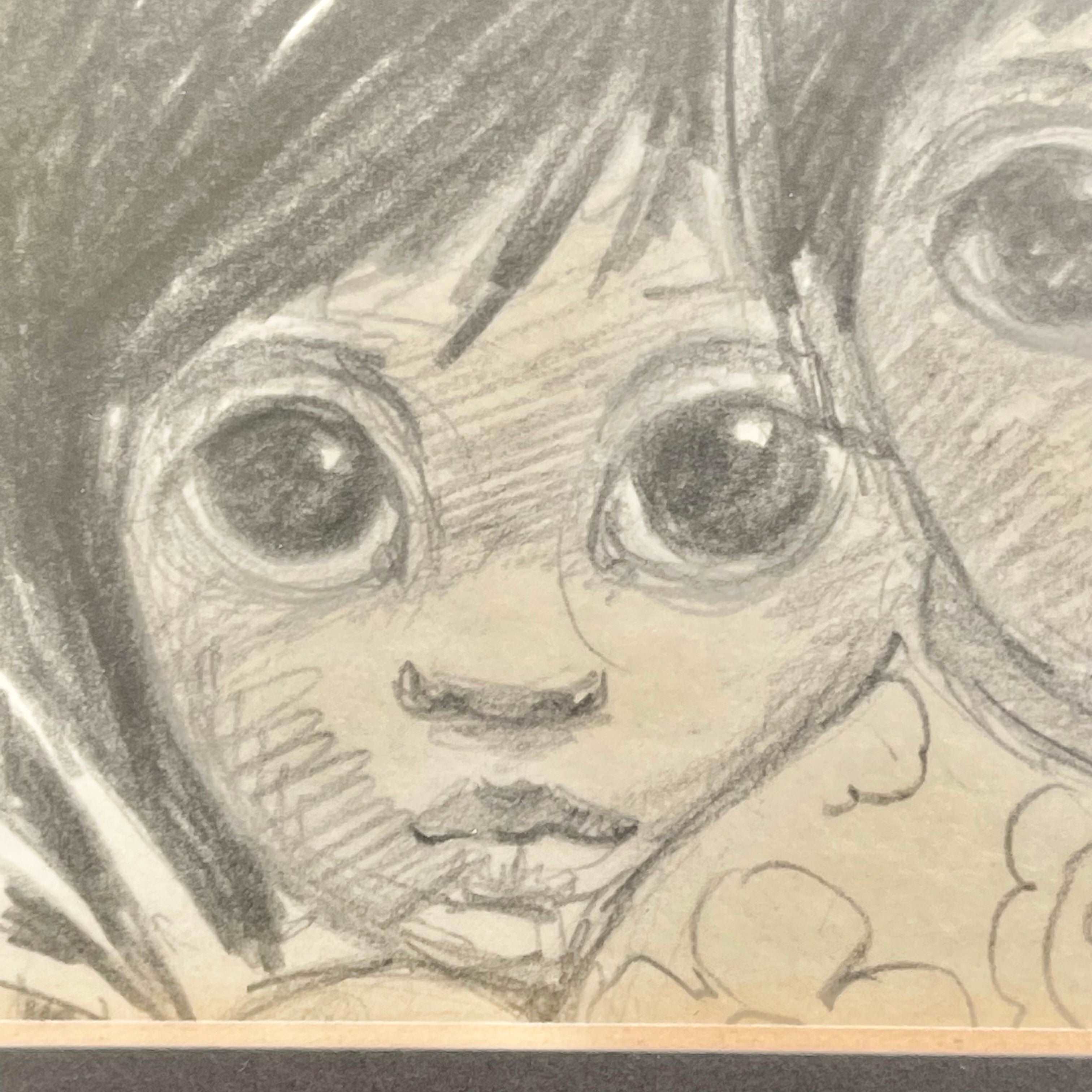 A Drawing by Margaret Keane