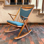 Load image into Gallery viewer, Danish Teak Rocking Chair by Frank Reenskaug for Bramin