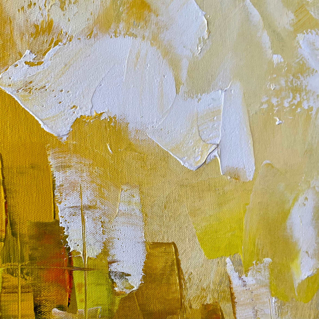 Cityscape Painting by Lee Reynolds 