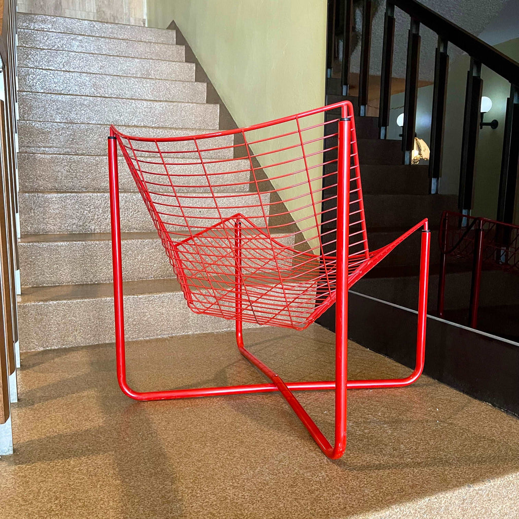 Jarpen Wire Lounge Chair by Niels Gammelgaard for Ikea, 1983