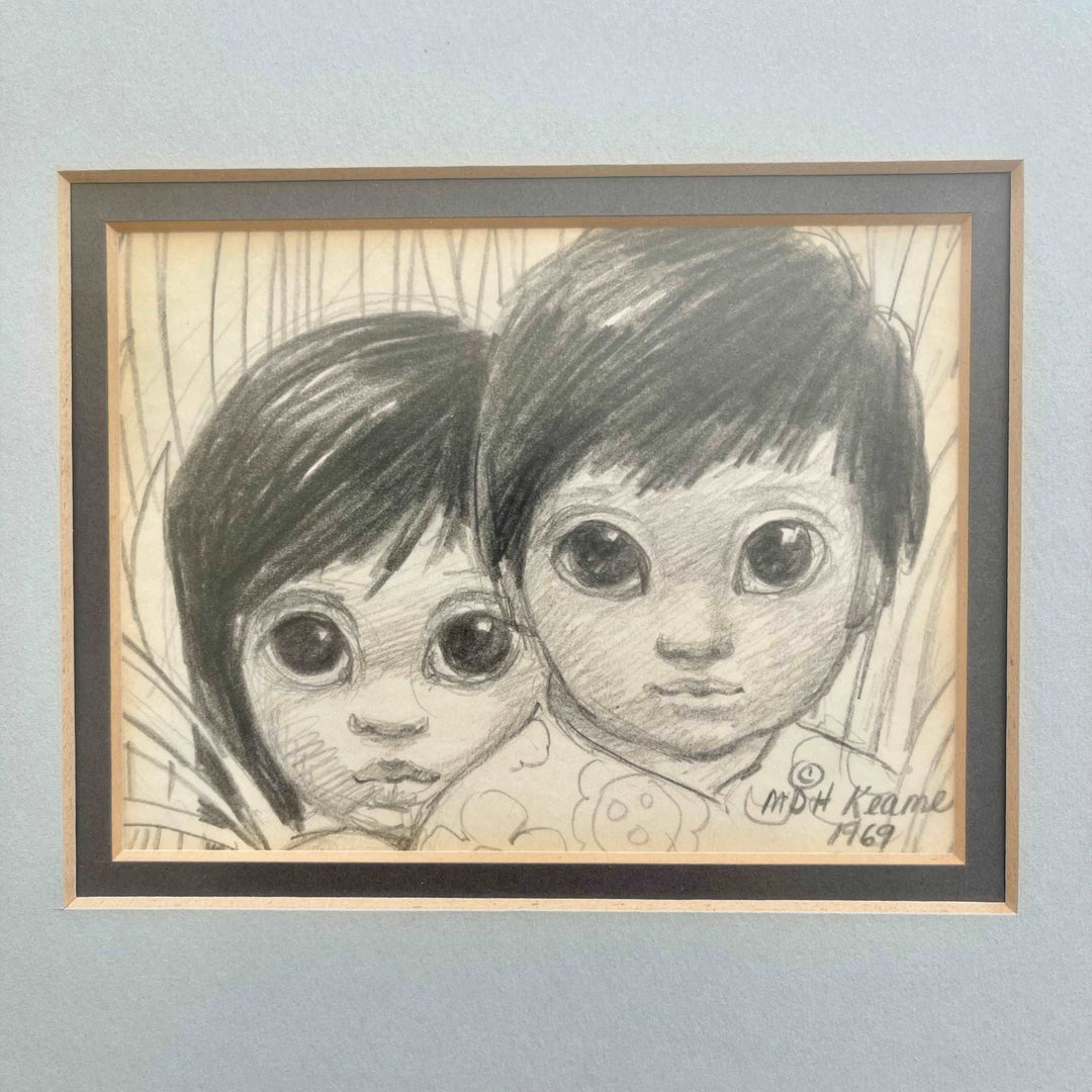 A Drawing by Margaret Keane