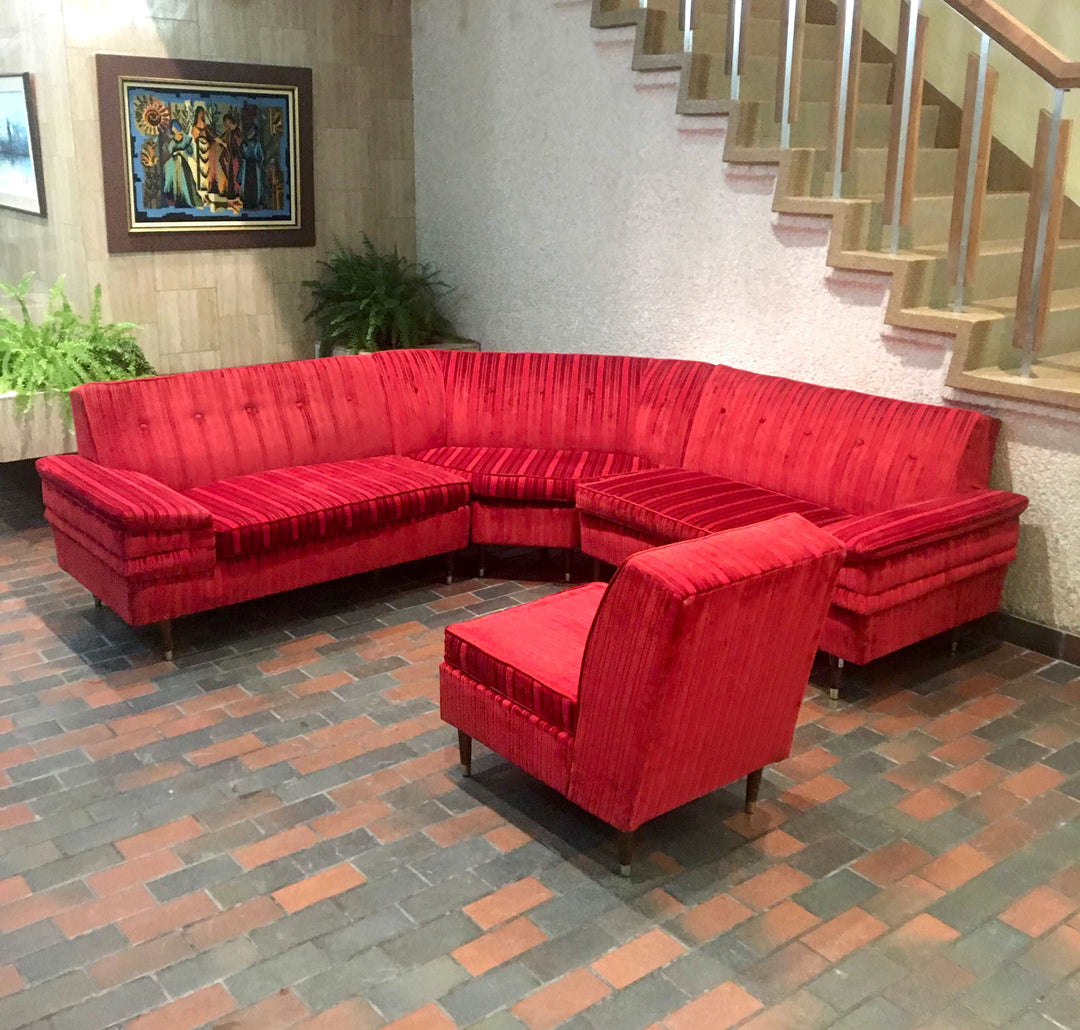 Atomic 1950s  Sofa Sectional - Mr. Mansfield Vintage