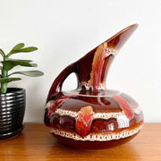 Maurice Chalvignac Pottery Jug, Made in Canada Fat Glaze 