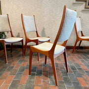 HUBER Dining Chairs - Set of 4 - Mr. Mansfield Vintage