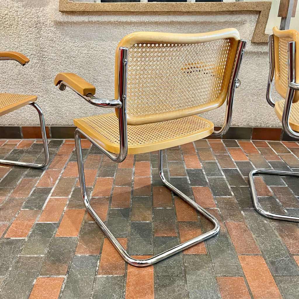 Marcel Breuer CESCA Armchairs. Made in Italy