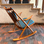 Load image into Gallery viewer, Danish Teak Rocking Chair by Frank Reenskaug for Bramin