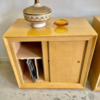 Midcentury Modern Teak Electrohome CONCORD Stereo and Record Holder 