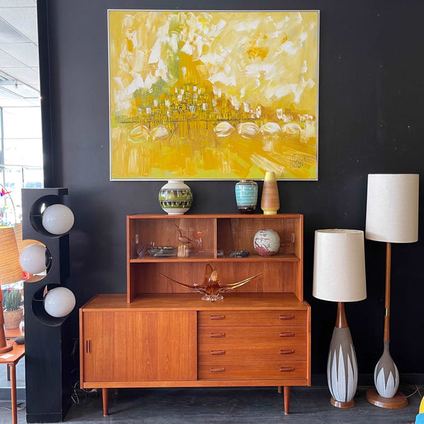 Cityscape Painting by Lee Reynolds 