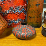 CERAMANO. RUBIN Glaze West German Pottery Vase