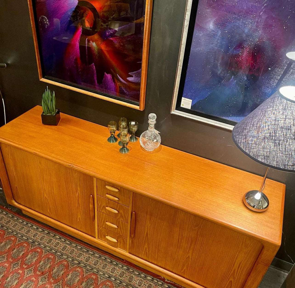 DYRLUND Teak Credenza / Dresser - Mr. Mansfield Vintage