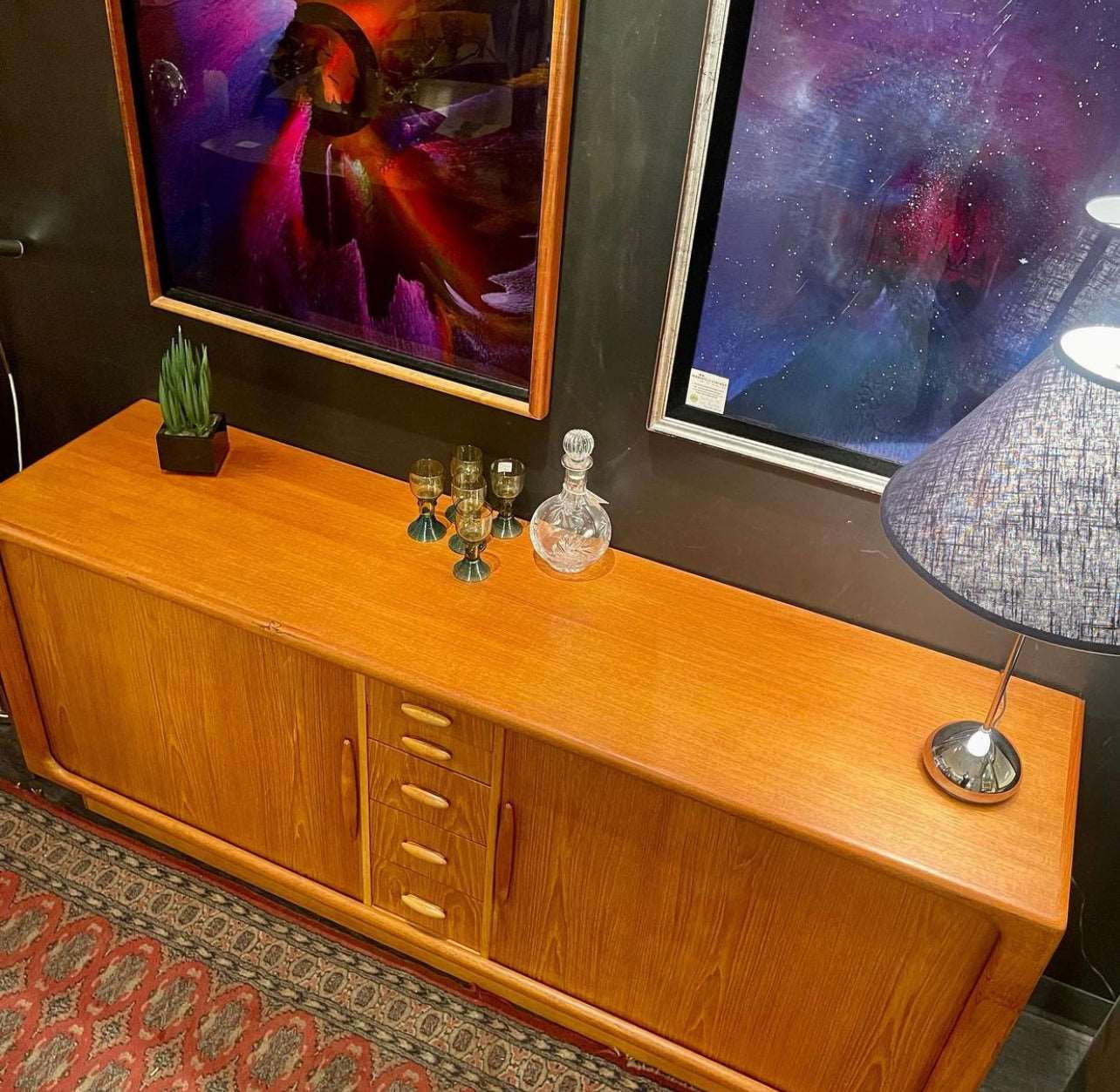 DYRLUND Teak Credenza / Dresser - Mr. Mansfield Vintage