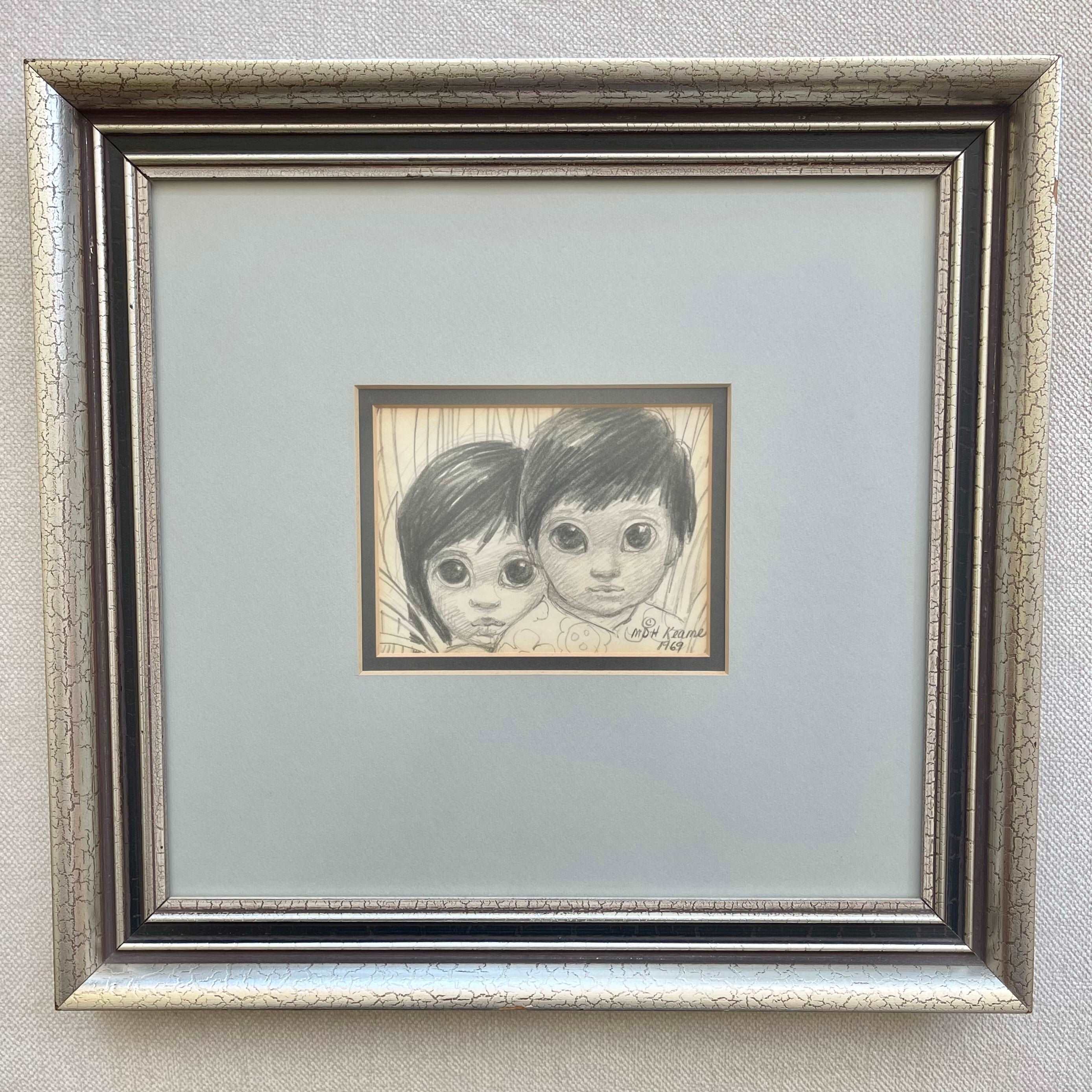 A Drawing by Margaret Keane