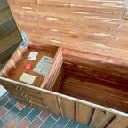 Vintage HONDERICH Red Seal Walnut Cedar Chest and Drawers | Mr. Mansfield Vintage