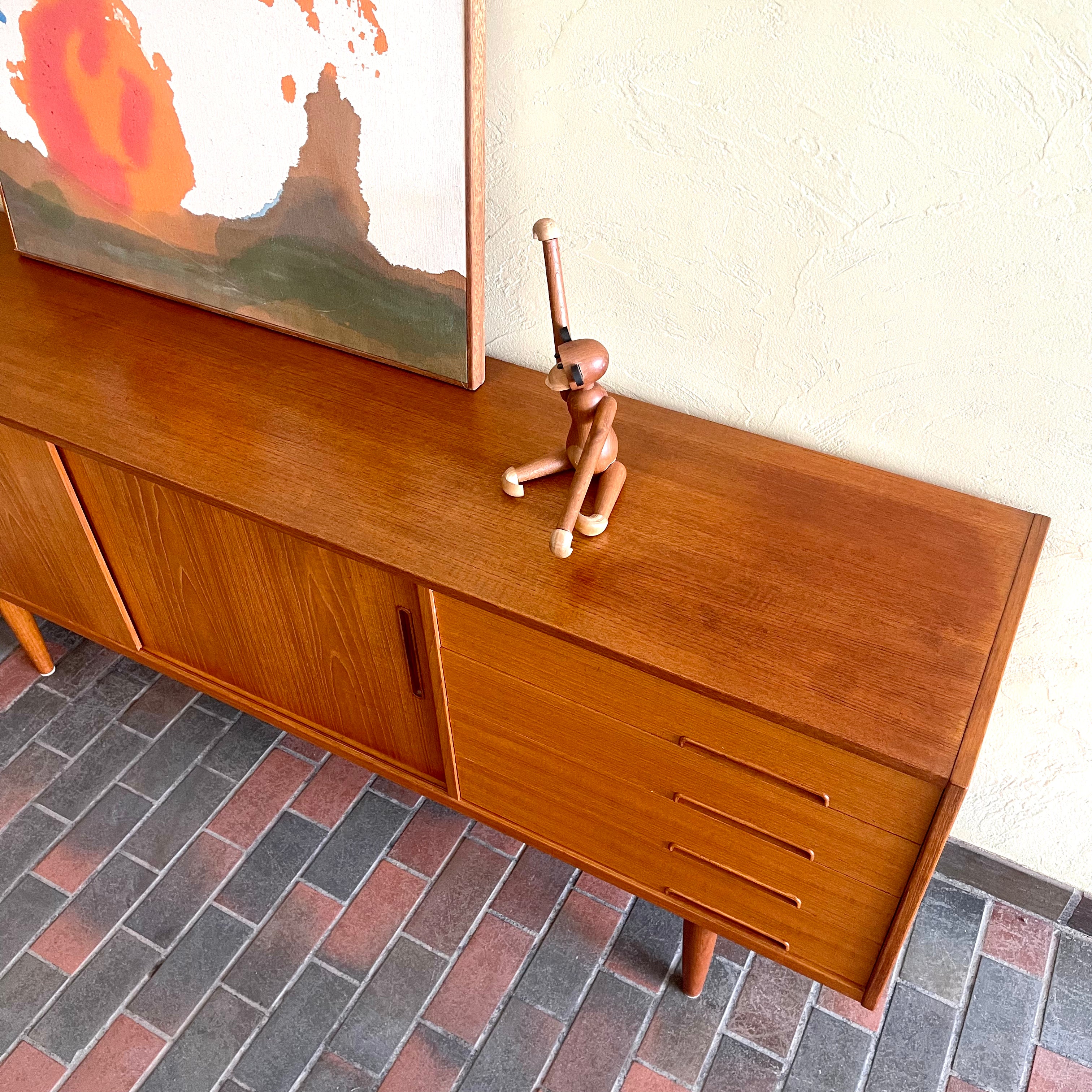 TROEDS “Trento” Mid-Century Teak Credenza by Nils Jonsson