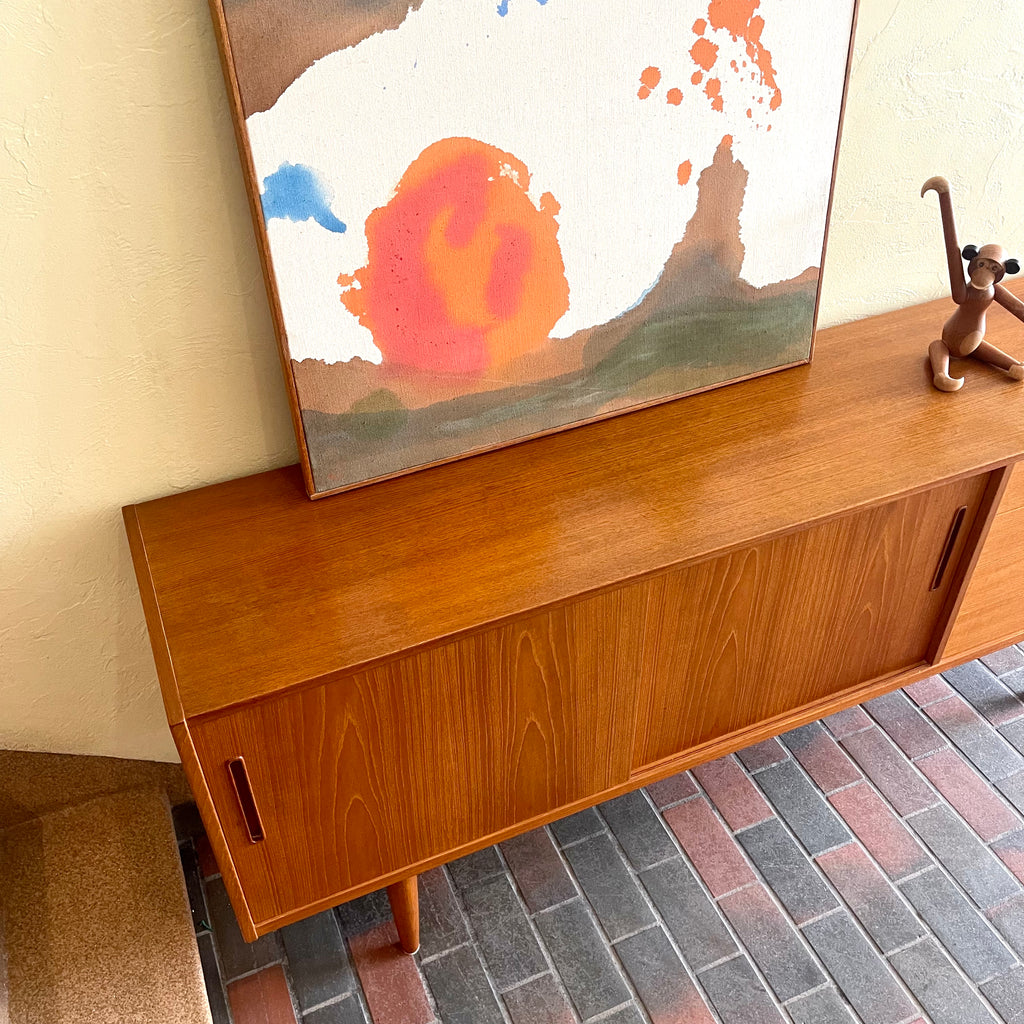 TROEDS “Trento” Mid-Century Teak Credenza by Nils Jonsson