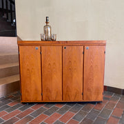 Mid-century Modern DYRLUND  Danish Teak Bar Drink's Cabinet | Mr. Mansfield Vintage
