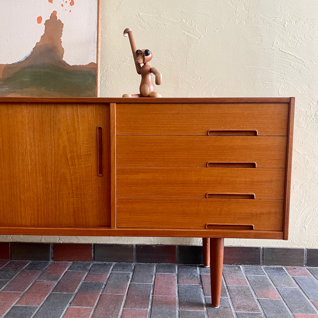 TROEDS “Trento” Mid-Century Teak Credenza by Nils Jonsson