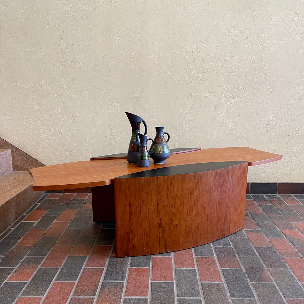 Retro RS-TABLE A Twist Brass メーカー完売品 Midcentury RS Associates Teak Coffee Table | Mr. Mansfield Vintage