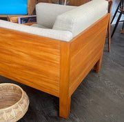 Teak Open Back Sofa Set