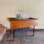Load image into Gallery viewer, Mid-Century Modern Serving Bar Cart | Mr. Mansfield Vintage