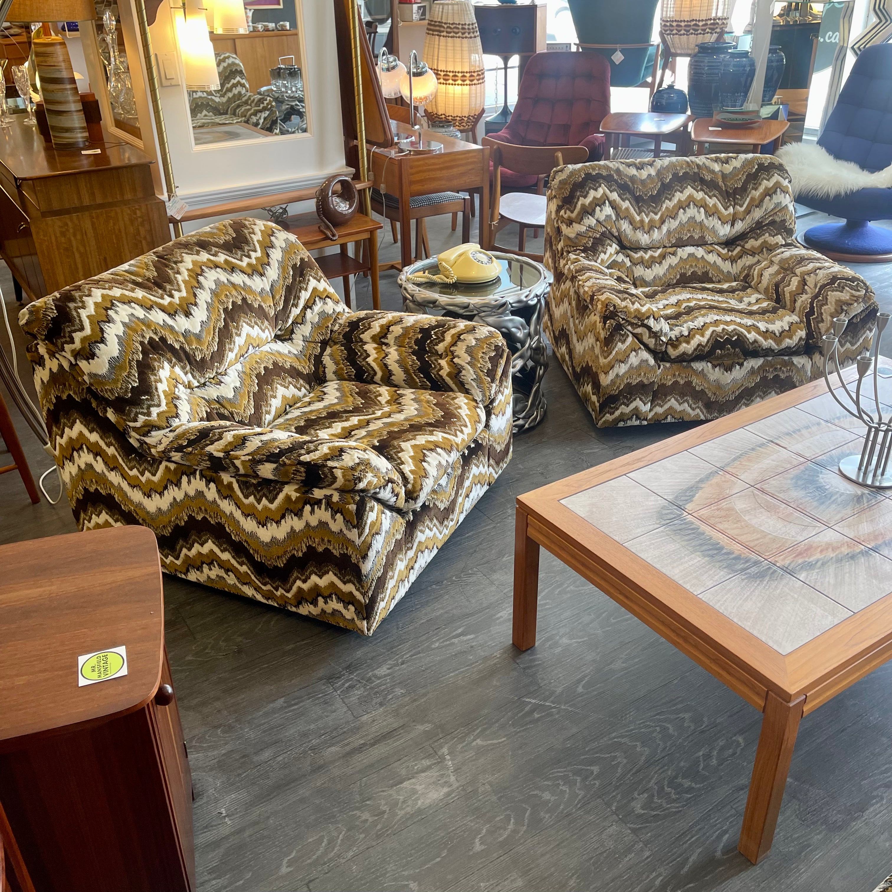 Groovy 1969 Vintage Chairs