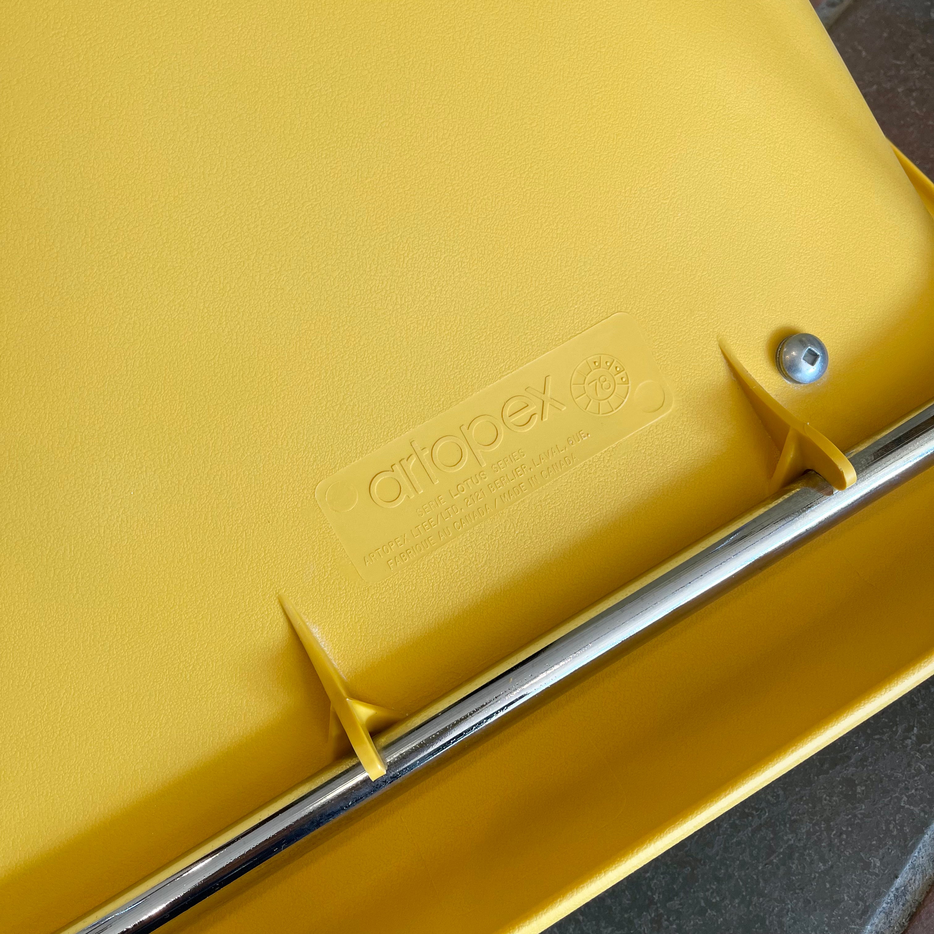 Canadian Made Vintage Artopex Lotus Series Chairs | Mr. Mansfield Vintage