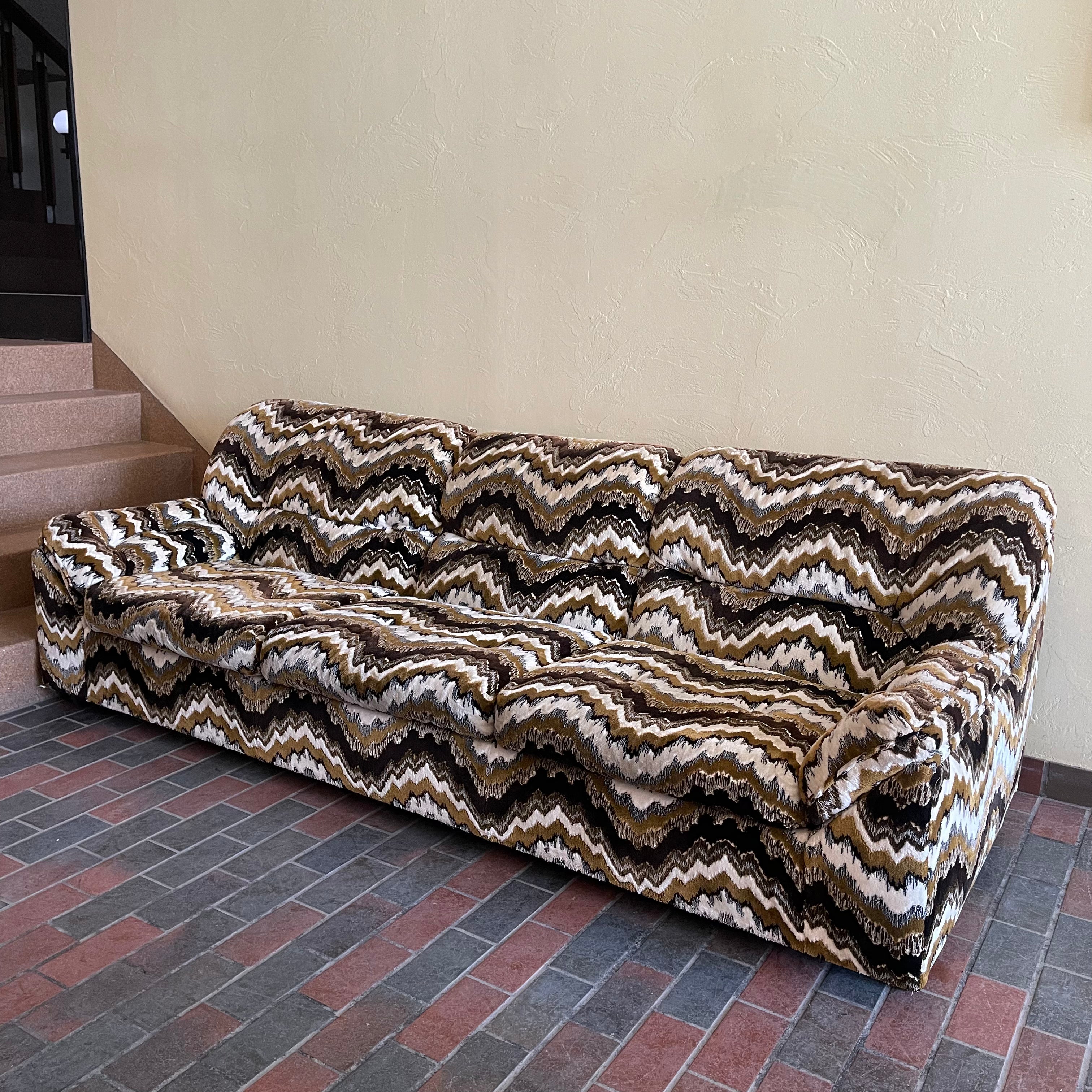 Groovy Vintage 1969 Sofa