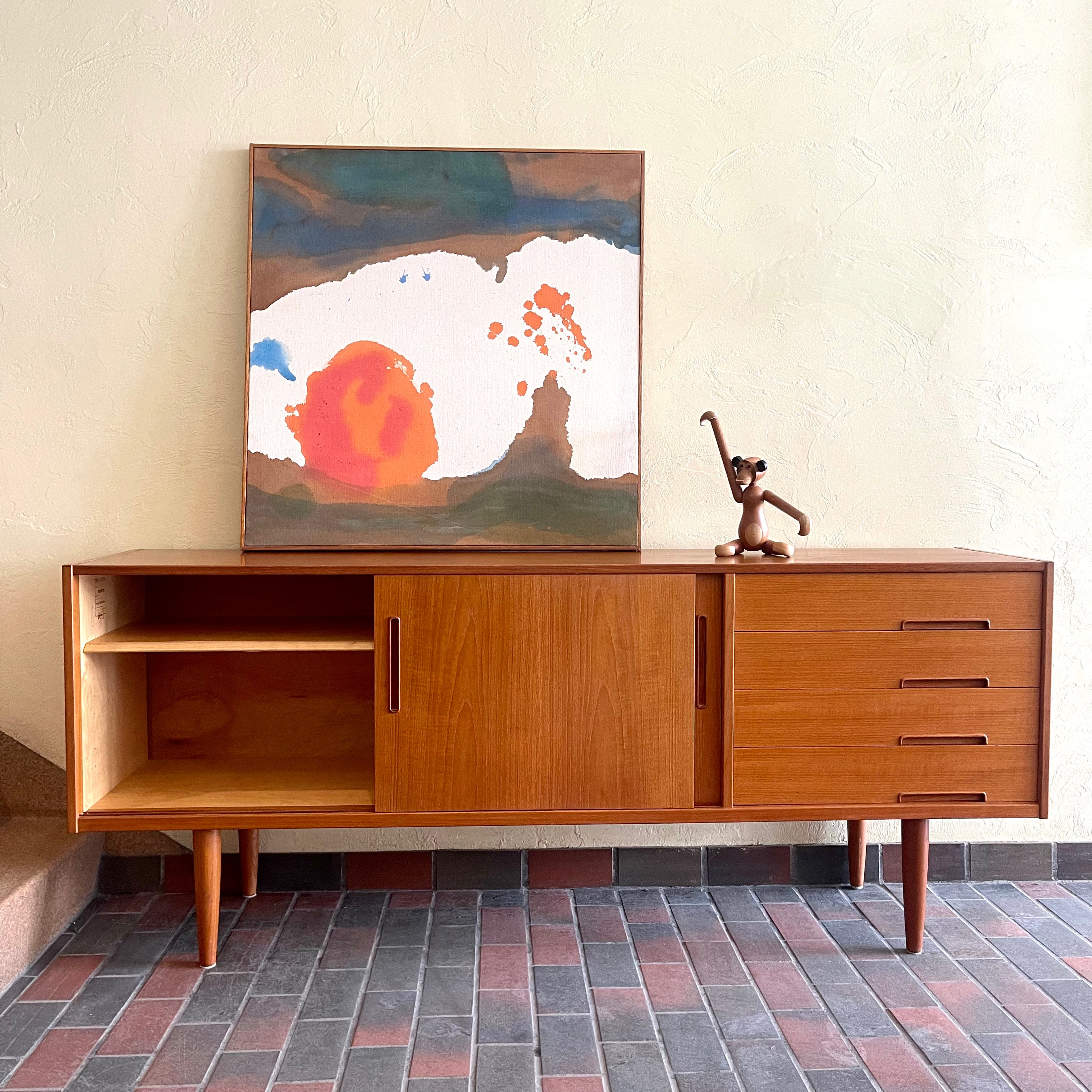 TROEDS “Trento” Mid-Century Teak Credenza by Nils Jonsson
