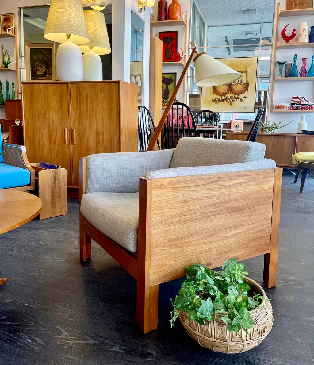 Teak Open Back Sofa Set