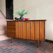 Vintage HONDERICH Red Seal Walnut Cedar Chest and Drawers | Mr. Mansfield Vintage