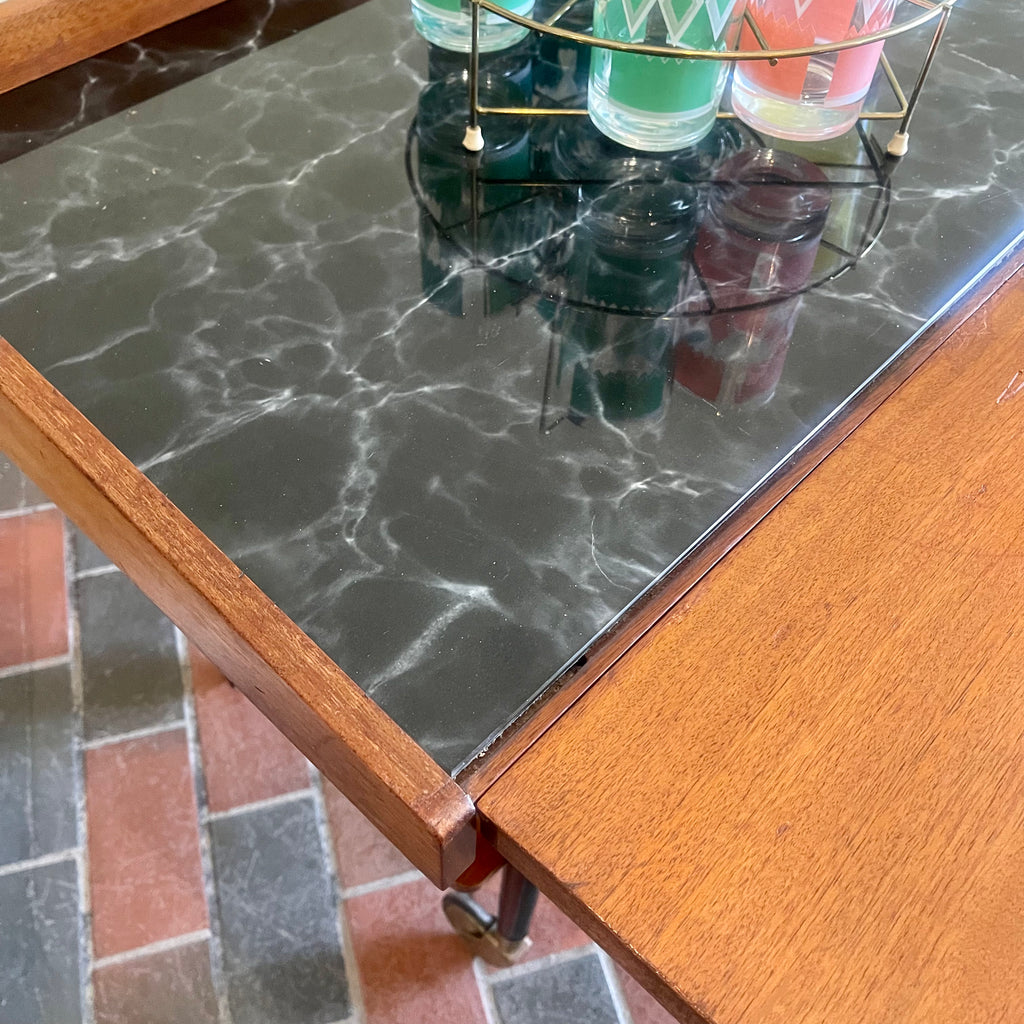 Mid-Century Modern Serving Bar Cart | Mr. Mansfield Vintage