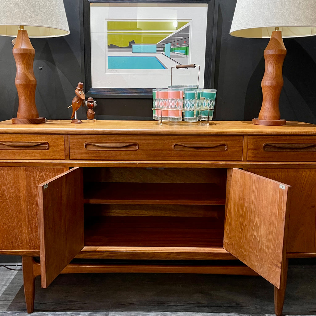 Mid-Century Teak Fresco Sideboard by Wilkins for G Plan Mr. Mansfield Vintage