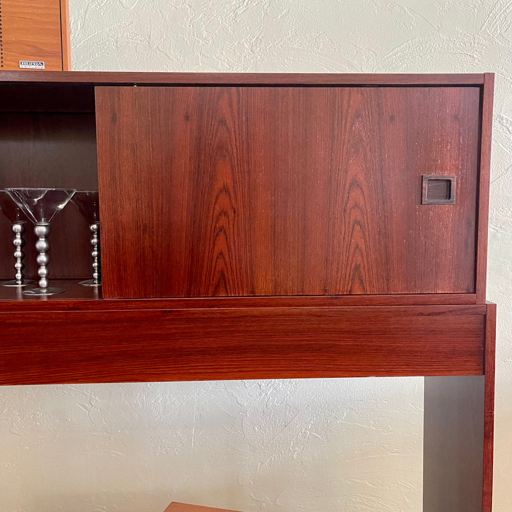 Mid-Century Modern DANISH Adjustable Rosewood Entertainment Unit
