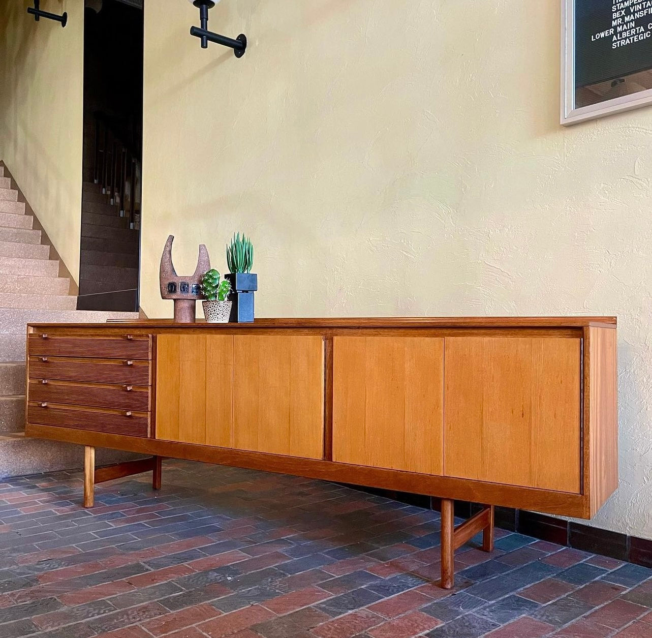 Robert Hamilton HERITAGE Teak Sideboard | Credenza by Archie Shine