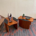Made in Canada Midcentury RS Associates Teak Side Tables | Mr. Mansfield Vintage