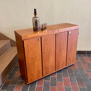 Mid-century Modern DYRLUND  Danish Teak Bar Drink's Cabinet | Mr. Mansfield Vintage