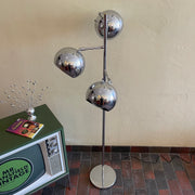 Space Age Sonneman Chrome Eyeball Lamp