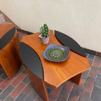 Made in Canada Midcentury RS Associates Teak Side Tables | Mr. Mansfield Vintage