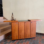 Mid-century Modern DYRLUND  Danish Teak Bar Drink's Cabinet | Mr. Mansfield Vintage