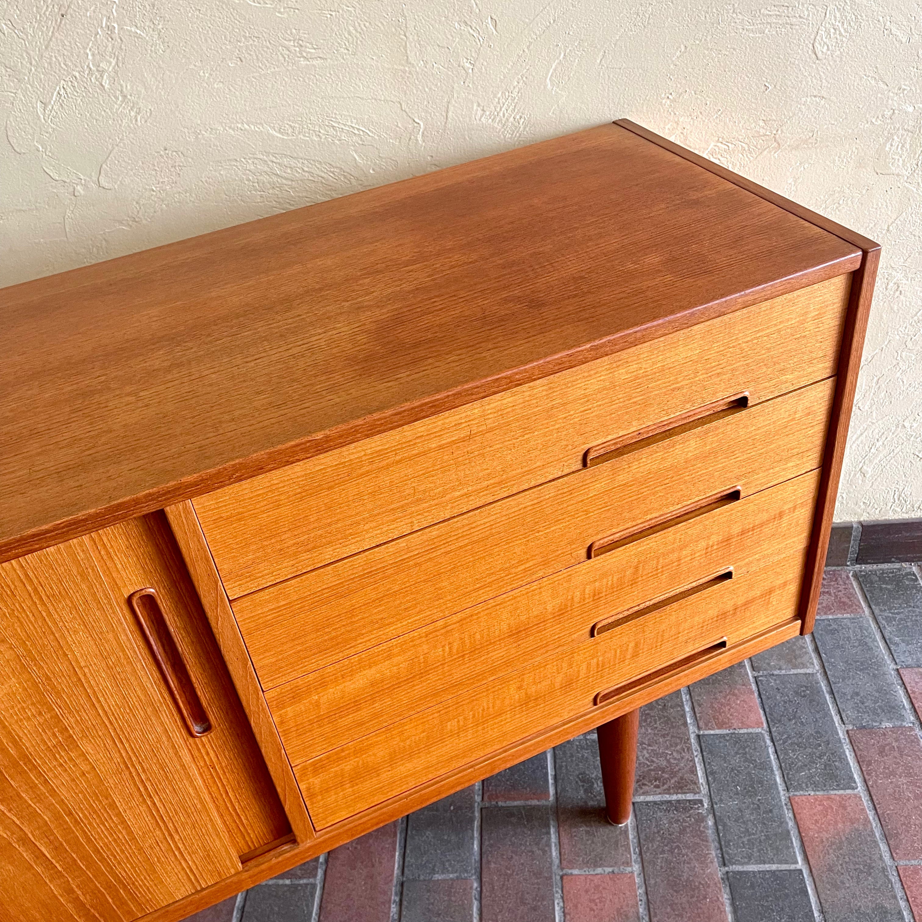 TROEDS “Trento” Mid-Century Teak Credenza by Nils Jonsson
