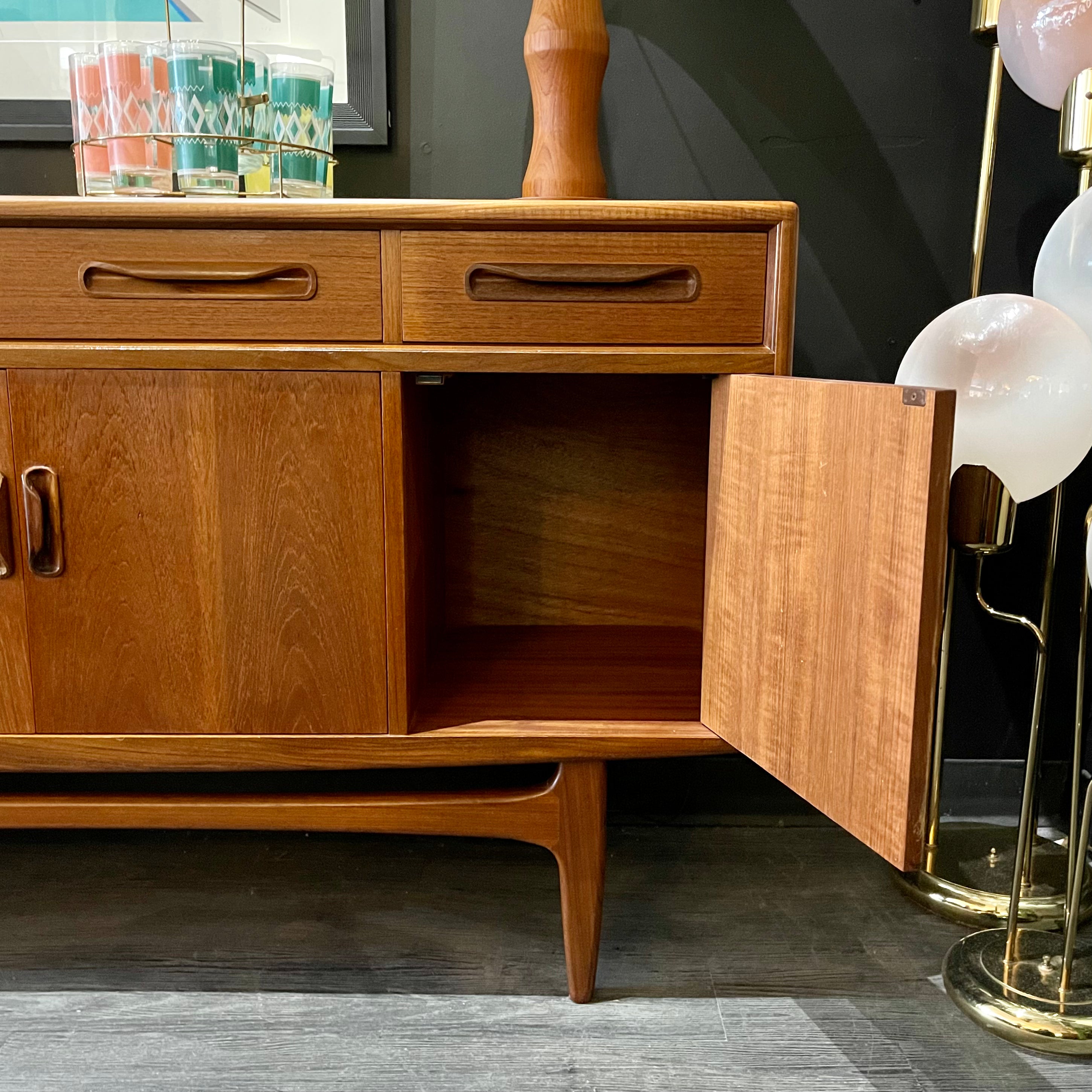 Mid-Century Teak Fresco Sideboard by Wilkins for G Plan Mr. Mansfield Vintage