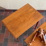 Load image into Gallery viewer, Midcentury Teak Nesting Tables by FABIAN Denmark