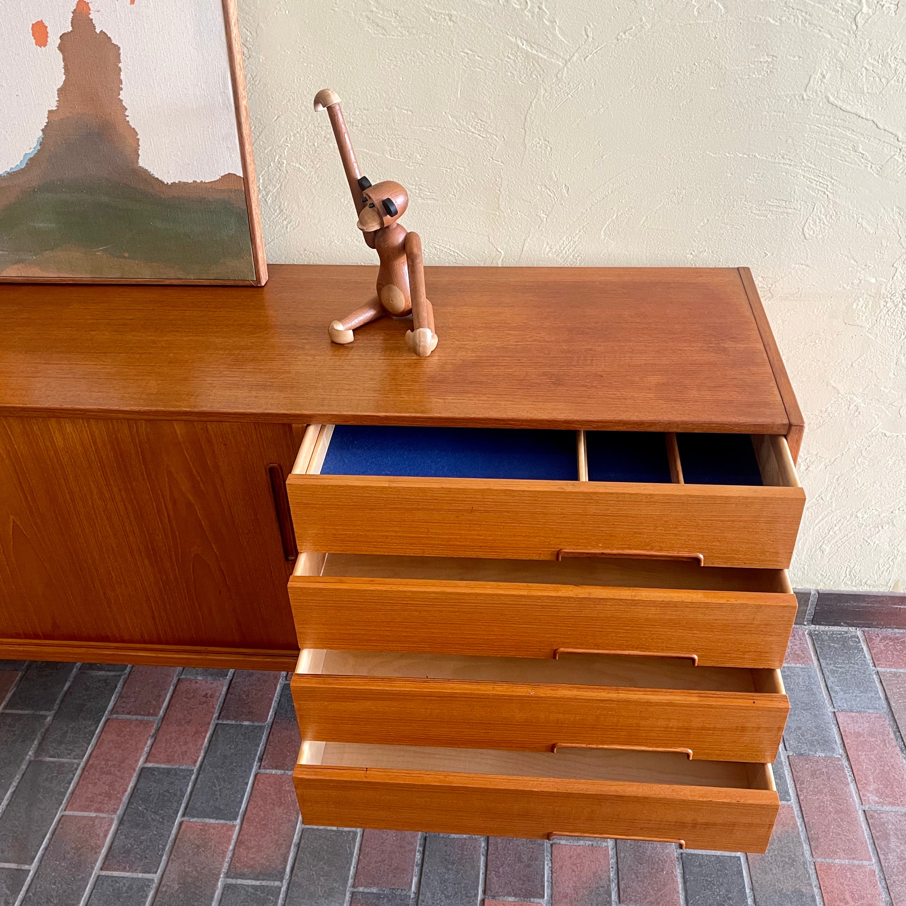 TROEDS “Trento” Mid-Century Teak Credenza by Nils Jonsson