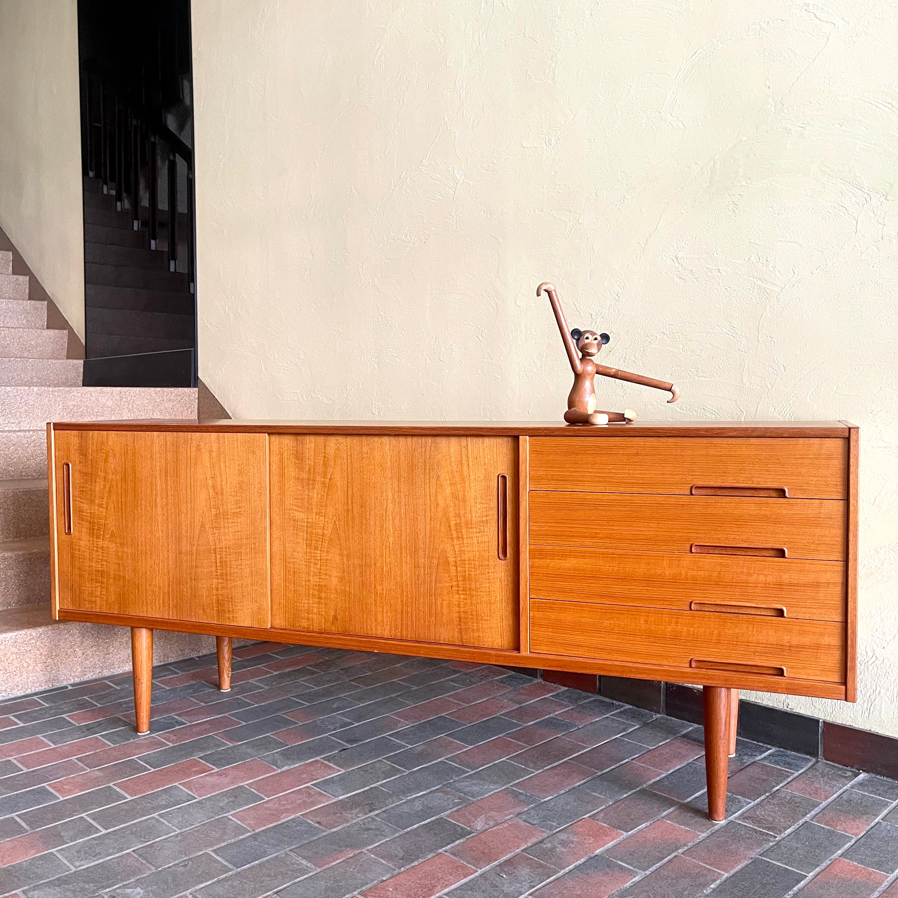 TROEDS “Trento” Mid-Century Teak Credenza by Nils Jonsson