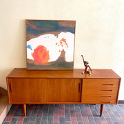 TROEDS “Trento” Mid-Century Teak Credenza by Nils Jonsson