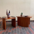 Made in Canada Midcentury RS Associates Teak Side Tables | Mr. Mansfield Vintage