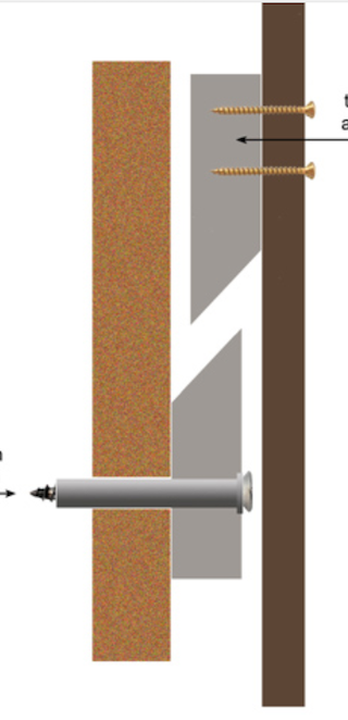 Wall-Mounted Teak King Size Headboard with Floating Nightstands - Mr. Mansfield Vintage